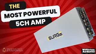 Surge Audio 6000 watt Five Channel Amp is the MOST Powerful EVER [upl. by Hyacinthie]