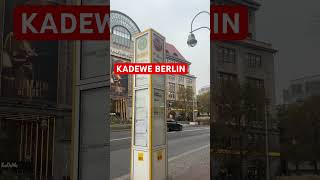 KADEWE BERLIN shortvideo kadeweberlin germany [upl. by Isewk379]