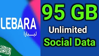 Lebara Sim 95 GB monthly internet Package Unlimited Social Data Plan [upl. by Savell]