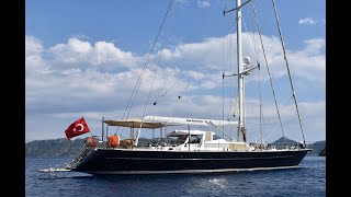 29 m Steel Hull Sailing Yacht For Sale  JONGERT 2800S Detailed Walkthrough [upl. by Ecirtnas694]