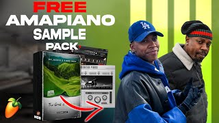 🏔️FREE🏔️AMAPIANO SAMPLE PACK 🔊🌳 🎹  The Grass is Greenert🟢 Mr JazziQ Sample Pack 2024 [upl. by Bleier]