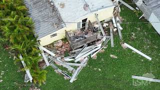 10102024 Ellenton FL  Milton Aftermath  Drone Damage [upl. by Yevre236]