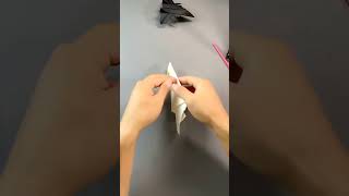 Simulated combat effectiveness stable flight handsome attitude paperplane handmade origami fun [upl. by Britta930]