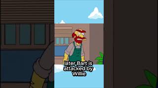 Groundskeeper Willie swears revenge on Bart Simpson [upl. by Orji2]