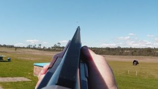 How to lead a target when shotgun shooting [upl. by Eikcaj108]