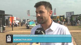 AGUSTÍN MANAVELLA ILLINOIS AGROACTIVA 2024 [upl. by Heilner]