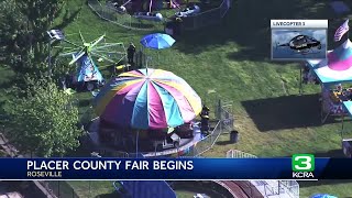 2023 Placer County Fair begins in Roseville [upl. by Coltin]