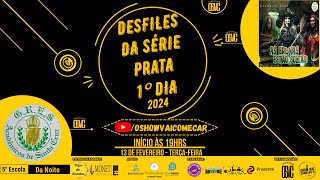 Acadêmicos de Santa Cruz 2024 – 1° Noite Série Prata  RJ  Desfile Superliga Carnavalesca  Ao Vivo [upl. by Nayr]