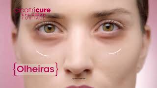 Cicatricure Eye Cream for Face creme de olhos para rosto [upl. by Ecnerrat]