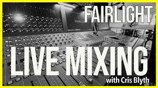 Live Mixing on a Fairlight EVO [upl. by Asirem]