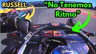 La Increíble Defensa De Checo Pérez a George Russell  Gran Premio Texas 2024 [upl. by Fleece]