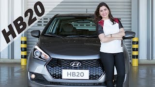 Hyundai HB20 2019 16 Automático em Detalhes com Giu Brandão [upl. by Britni]