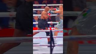 Amazing Haed move and timing miketyson boxing jakepaul [upl. by Iarahs498]