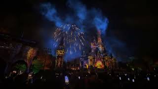 Happily Ever After  Fireworks and projection [upl. by Eyla412]