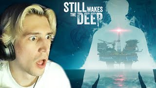 xQc Plays Still Wakes the Deep Survival Horror Game [upl. by Aneehta759]