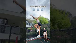 Wer von euch will Level 4️⃣ sehen 😳🤩 salto backflip level trampolin shorts [upl. by Annaeiluj]