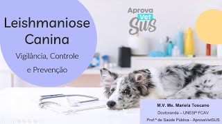 Controle e Prevenção da Leishmaniose Canina [upl. by Neufer]