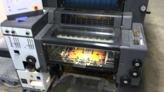 Heidelberg Printmaster 52  4 P wwwallgraphiceu [upl. by Derzon]