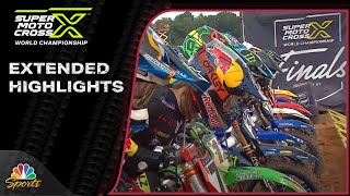 SuperMotocross Playoffs 2024 EXTENDED HIGHLIGHTS Round 1 Charlotte  9723  Motorsports on NBC [upl. by Nagey]