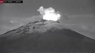 Jul 14 2024 The First Night at Popocatepetl with New 4K Camera [upl. by Hamann]