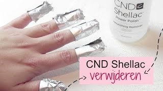 CND Shellac verwijderen  beautynailsfunnl [upl. by Bennet]