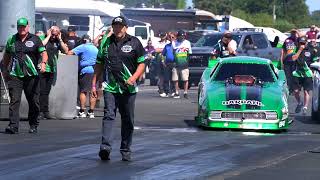 Austin OBrien Nitro Funny Car  1st Annual nhra Hot Rod Heritage Series  Shane Westerfield [upl. by Badr]