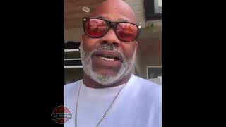 Dame dash addresses having his grill dentures falling out on live 💎 [upl. by Nafets]