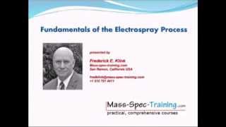 Fundamentals of the Electrospray Process [upl. by Dogs]