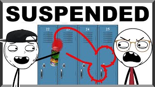 Getting Suspended In High School [upl. by Adrahs]