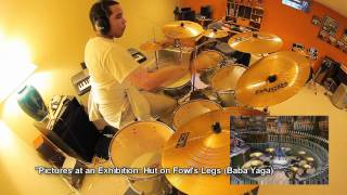 Animusic 2  Cathedral Pictures Drum Cover [upl. by Natsirk921]