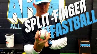 How to Grip amp Throw A SplitFinger Fastball [upl. by Odella]