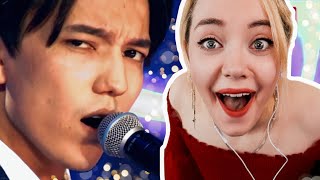 FIRST TIME 😱 DIMASH KUDAIBERGEN  SOS♬ at Slavic Bazaar Reaction  VERA [upl. by Centeno]