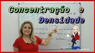 Concentração e Densidade [upl. by Brandais839]