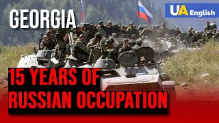 15 years since Russia invaded Georgia Abkhazia and South Ossetia occupied [upl. by Femmine848]