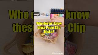 Who doesn’t know these paperclip hacks shorts [upl. by Arytal]