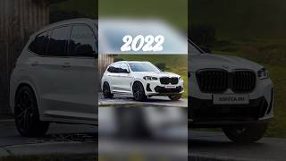 👿Evolution of Bmw x3 20102023🔥 shorts viralshorts [upl. by Airdni]