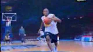 French Slam Dunk Contest 2002 slam nation Kadour Ziani [upl. by Airotal]