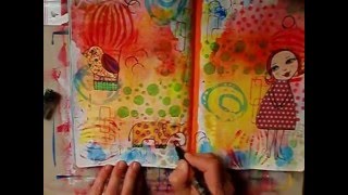 Artjournal Wimmelbild selbst gemacht [upl. by Norm]