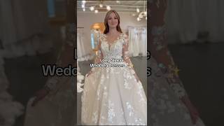 Elegant long sleeve wedding dresses 2024 💍✨ wedding weddingdress weddinggown shorts [upl. by Animas487]