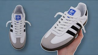 How To Lace Adidas Samba Loosely BEST WAY [upl. by Kory]