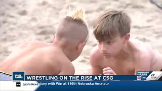 Wrestling on the rise at Cornhusker State Games [upl. by Anna-Maria]