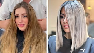 COUPES ET COULEURS DE CHEVEUX 2025 TENDANCES POUR FEMMES  COULEURS CHEVEUX TENDANCES [upl. by Eikcim]