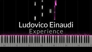 Ludovico Einaudi  Experience Piano Tutorial [upl. by Leunas691]