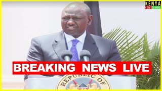 LIVE BREAKING NEWS  Ruto Addressing the Nation from Bomet [upl. by Yelir]