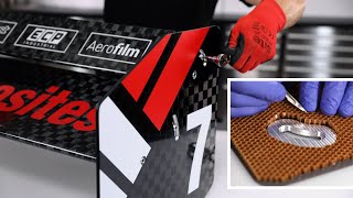 Building a Rear Wing with Carbon Fibre and Nomex [upl. by Ricky]