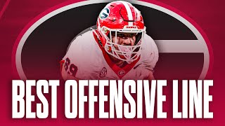 Why Georgia Football Has THE BEST Offensive Line In College Football [upl. by Nadirehs26]