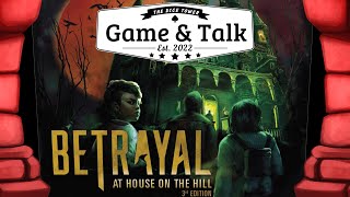 Game amp Talk  Betrayal at House on the Hill 3rd Edition [upl. by Ayatal]