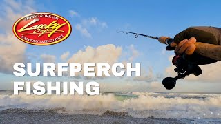 California Surf Perch Fishing with Lucky Craft [upl. by Nos]