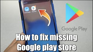 How to fix missing Google play store for android [upl. by Nohtahoj]