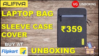 Alifiya Laptop Bag Sleeve Case Cover  Laptop Case  14inch Laptop Case  VG UNBOXING  Unboxing [upl. by Branham686]